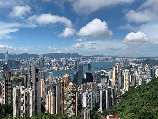 Vue de la ville de Hong Kong